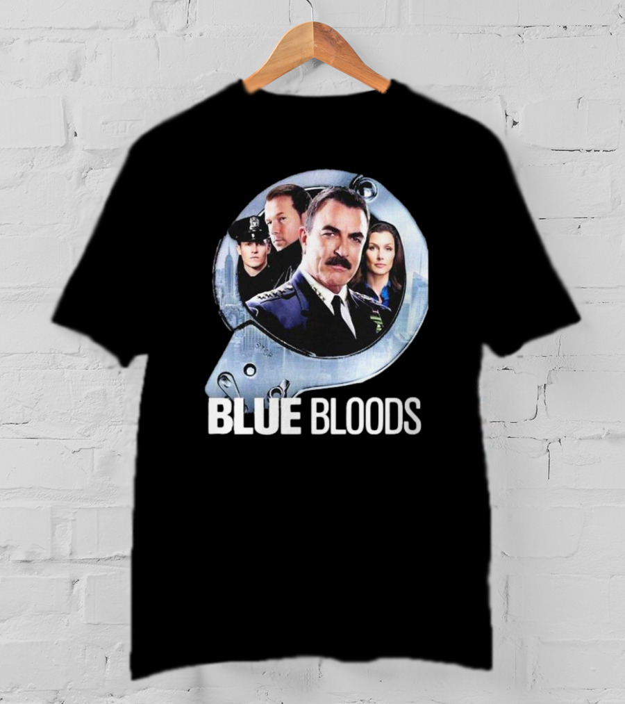 Blue Bloods Reagan Family Tom Selleck Donnie Wahlberg Cop Movie Fan T-Shirt