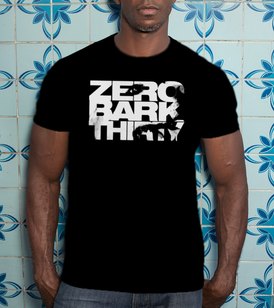 Zero Bark Thirty Military Dog T-Shirt