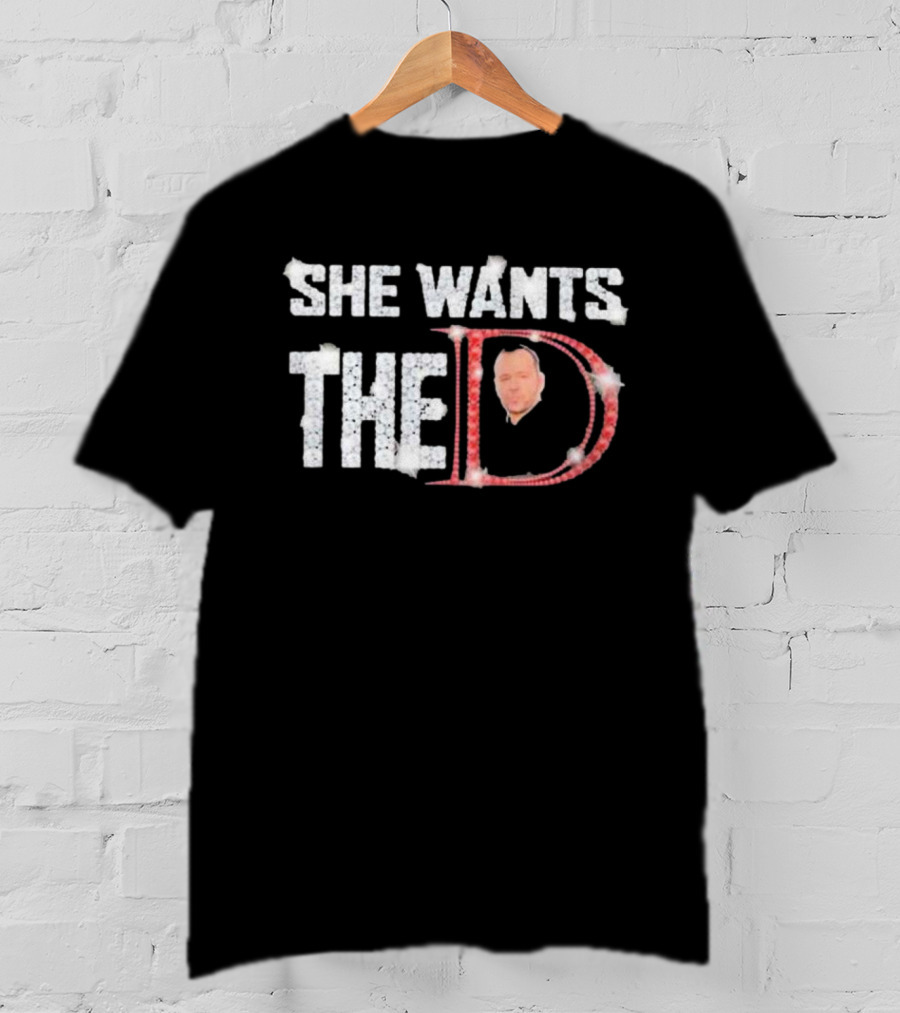 She Wants The Donnie Wahlberg Nkotb T-Shirt