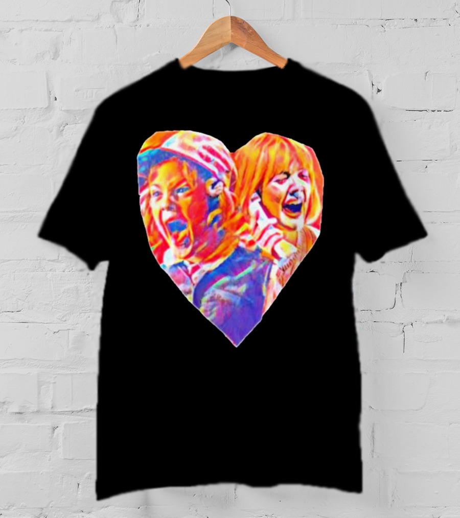 Vintage Movie Scream Drew Barrymore Heart Shaped T-Shirt