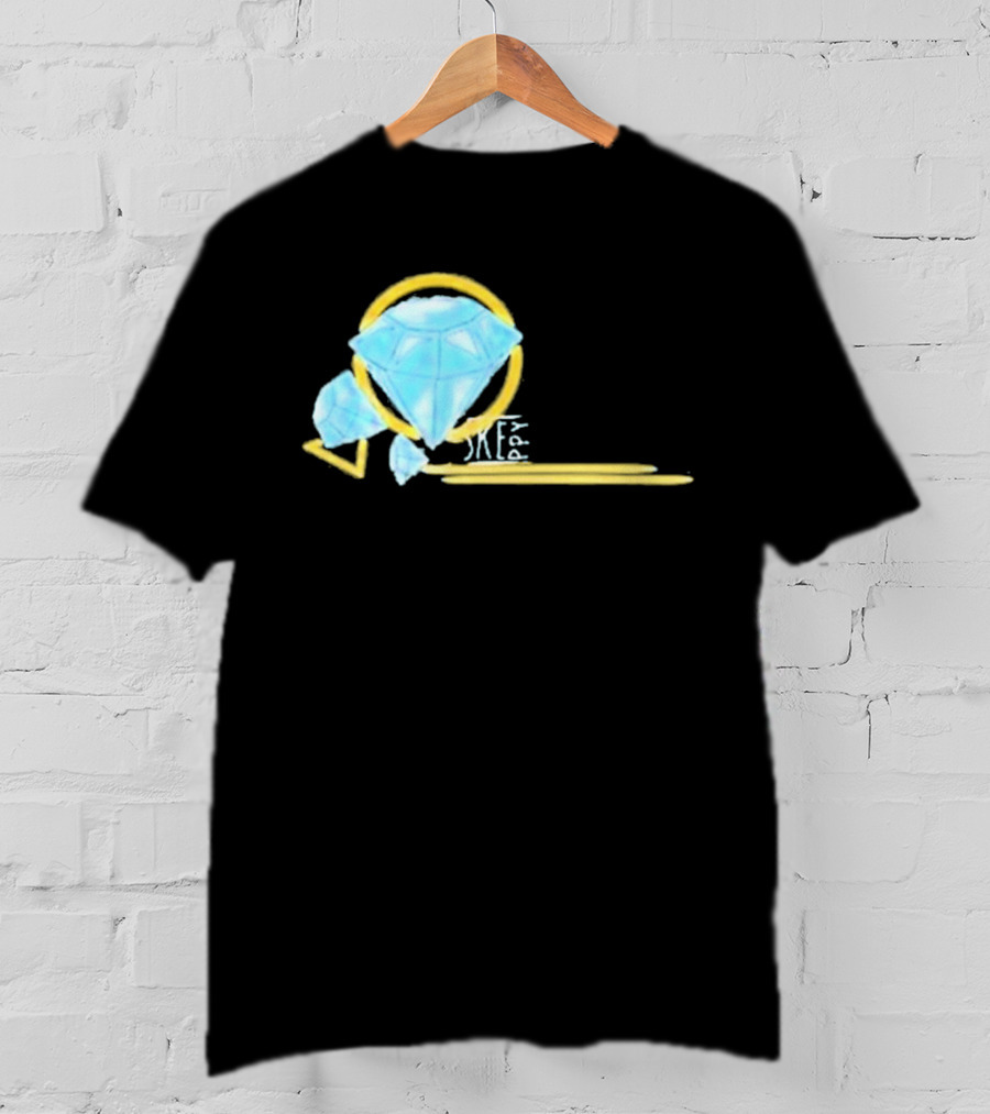 Skeppy Merchandise Geo Diamond Sketch Artist Signature T-Shirt