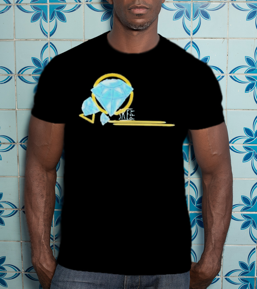 Skeppy Merchandise Geo Diamond Sketch Artist Signature T-Shirt