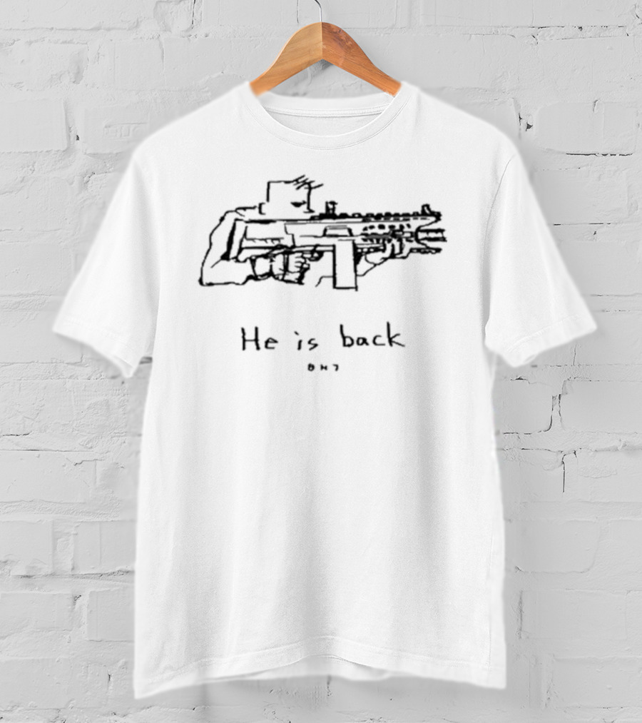 Lance Mcdonald He Is Back With Weapon Sketch BH7 T-Shirt
