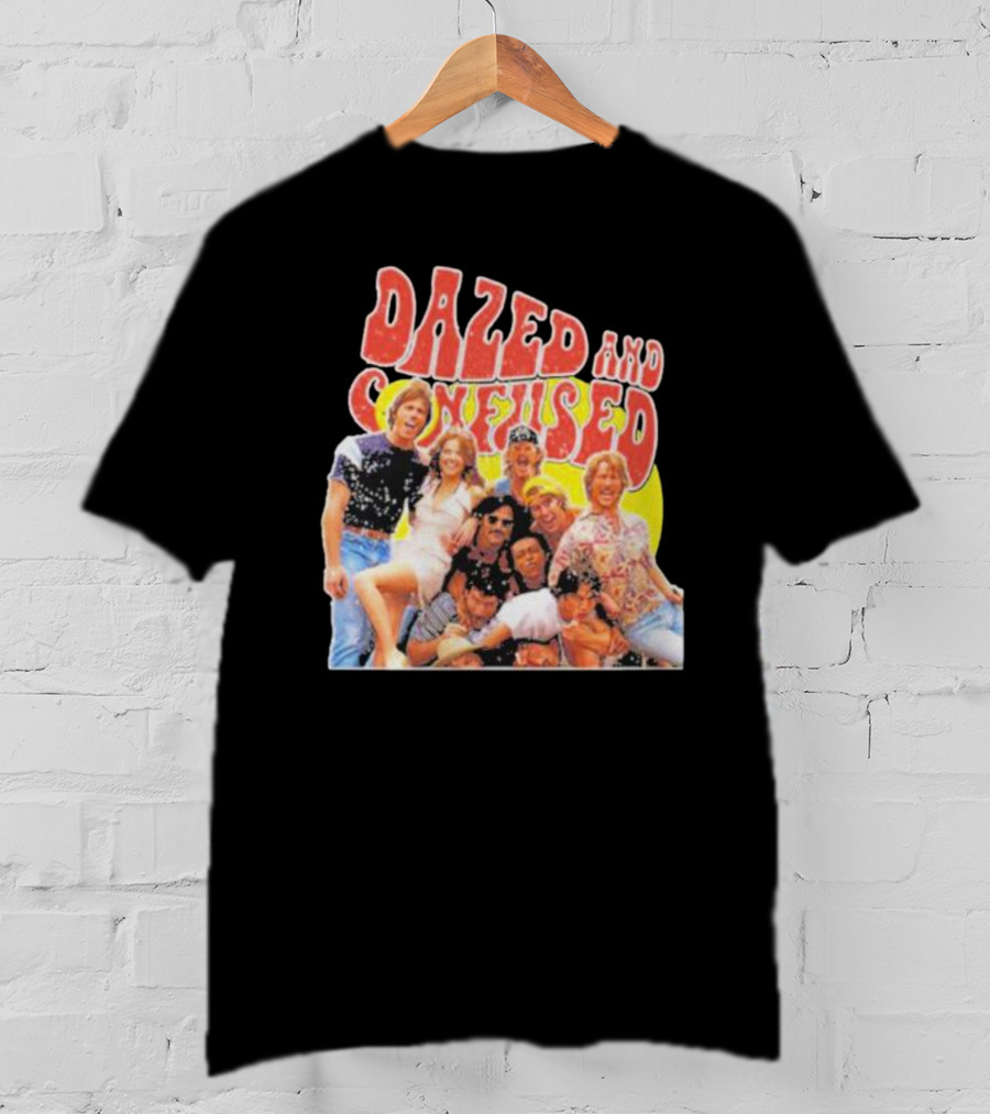 Dazed And Confused Movie Cast Group Image T-Shirt