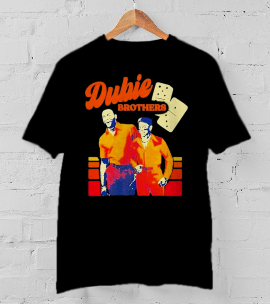 Dubie Brothers Domino Duo Orange Outfits T-Shirt