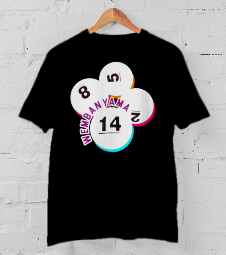 San Antonio Spurs Wembanyama 8 5 2 14 T-Shirt