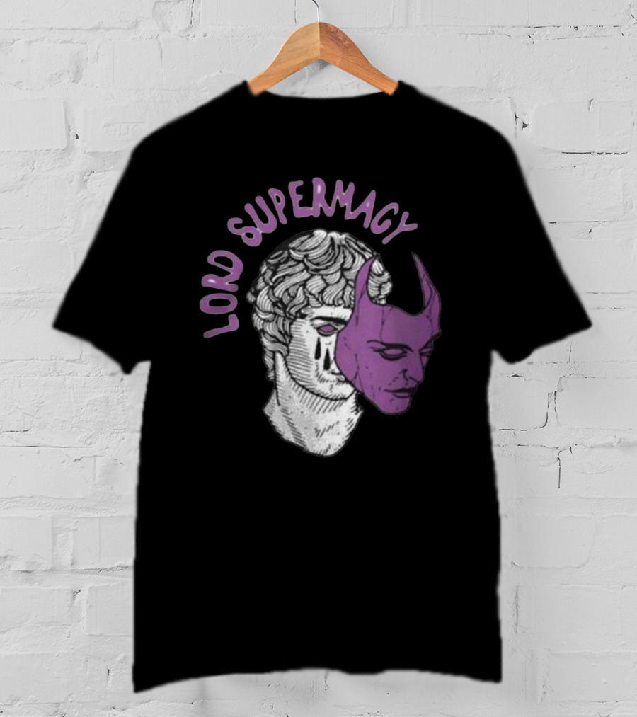 Lord Supremacy Duality Mask Tears Sketch T-Shirt
