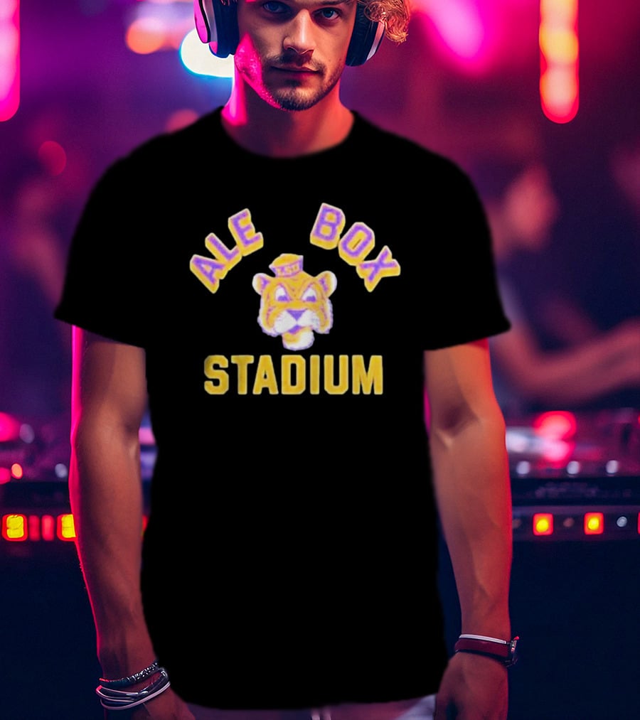 LSU Tigers Alex Box Stadium Baseball Franklin 47 Brand T-Shirt
