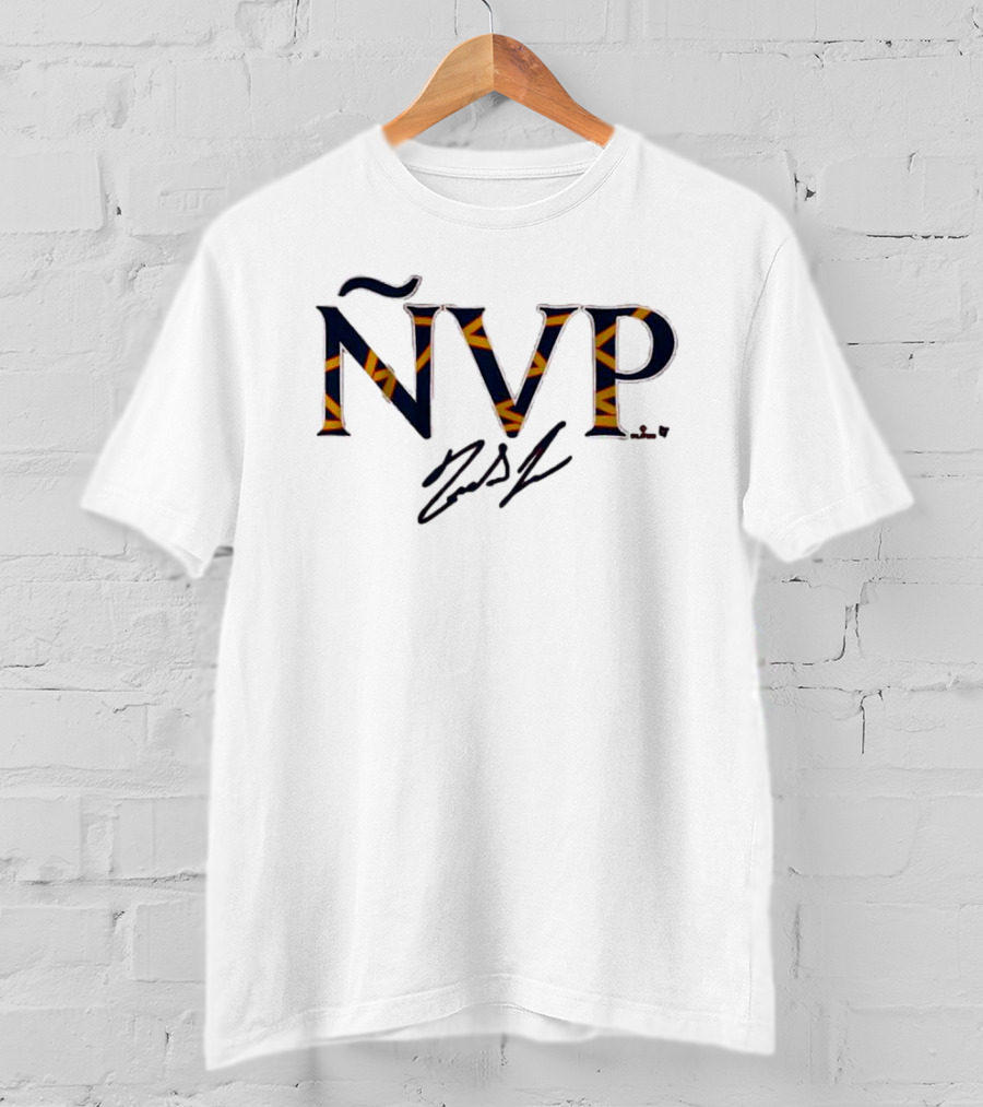 Ronald Acuna Jr NVP Atlanta Signature T-Shirt