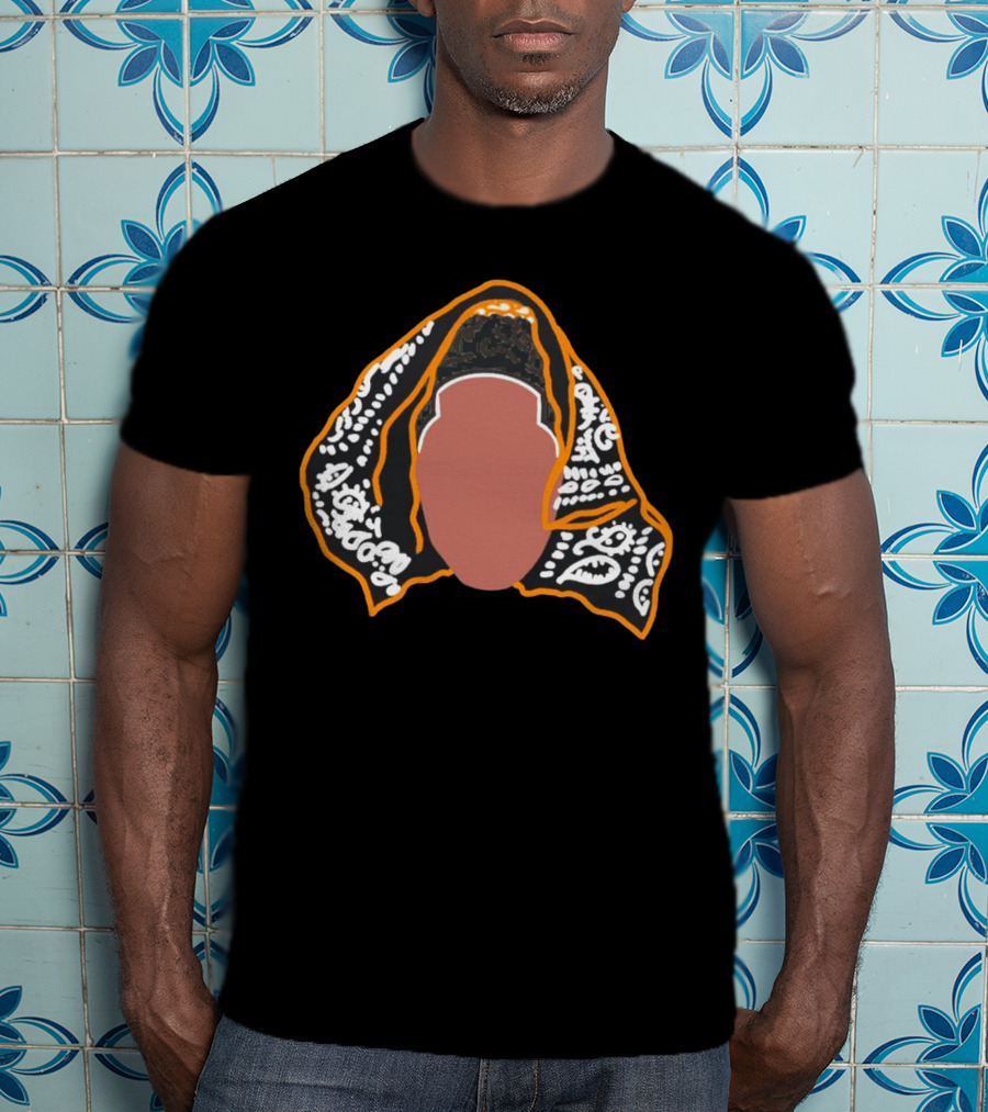 2rare Bandana Outline No Face T-Shirt