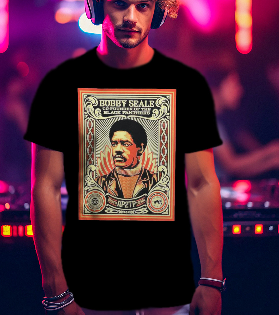 Bobby Seale Co-Founder Of The Black Panthers Educate To Liberate T-Shirt