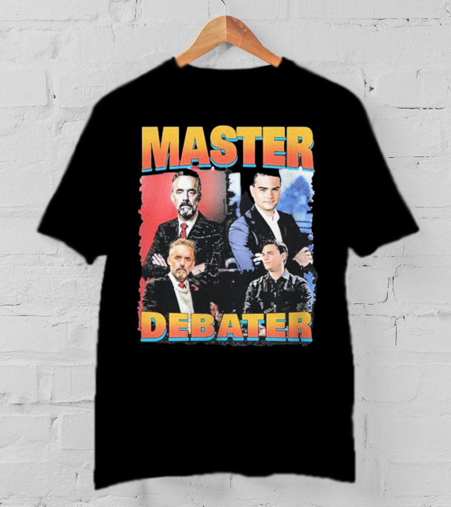 Memeabletees Master Debater Political Commentary Figures T-Shirt