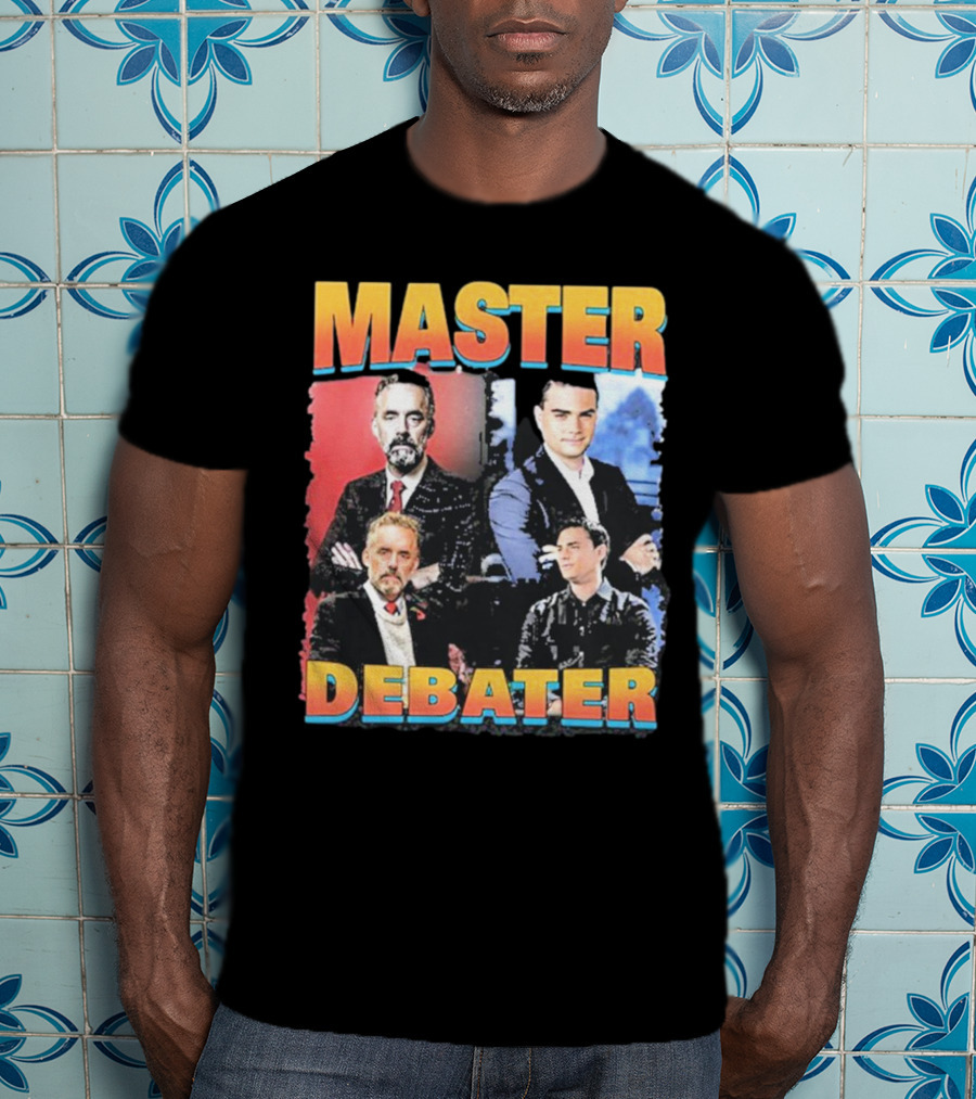 Memeabletees Master Debater Political Commentary Figures T-Shirt