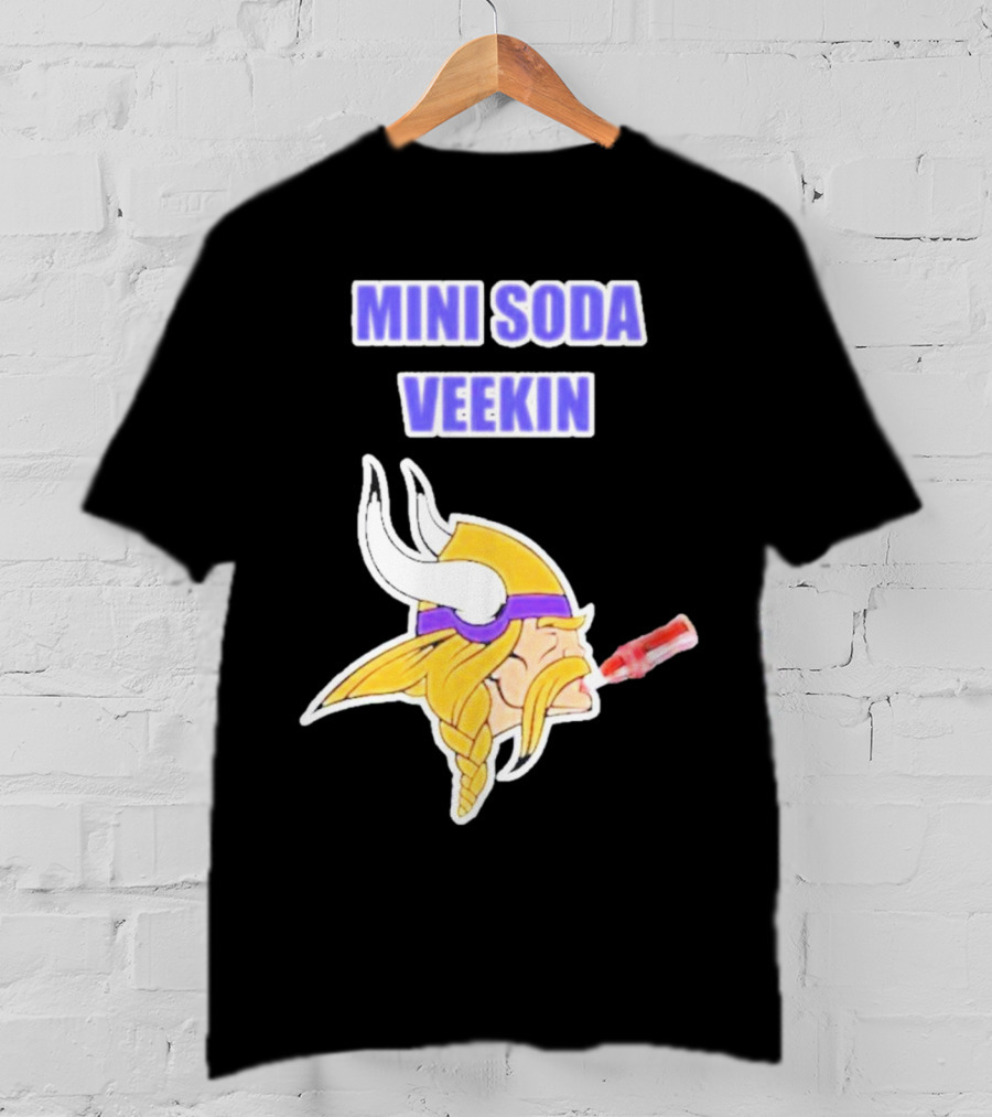 MINI SODA VEEKIN Viking Drinking Soda T-Shirt