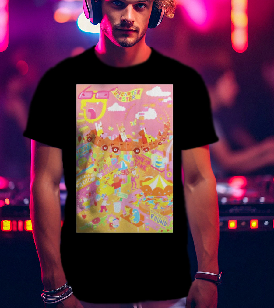 Carter Kench Carnival Carter Coaster Dunkin Tank Round Fun Time T-Shirt