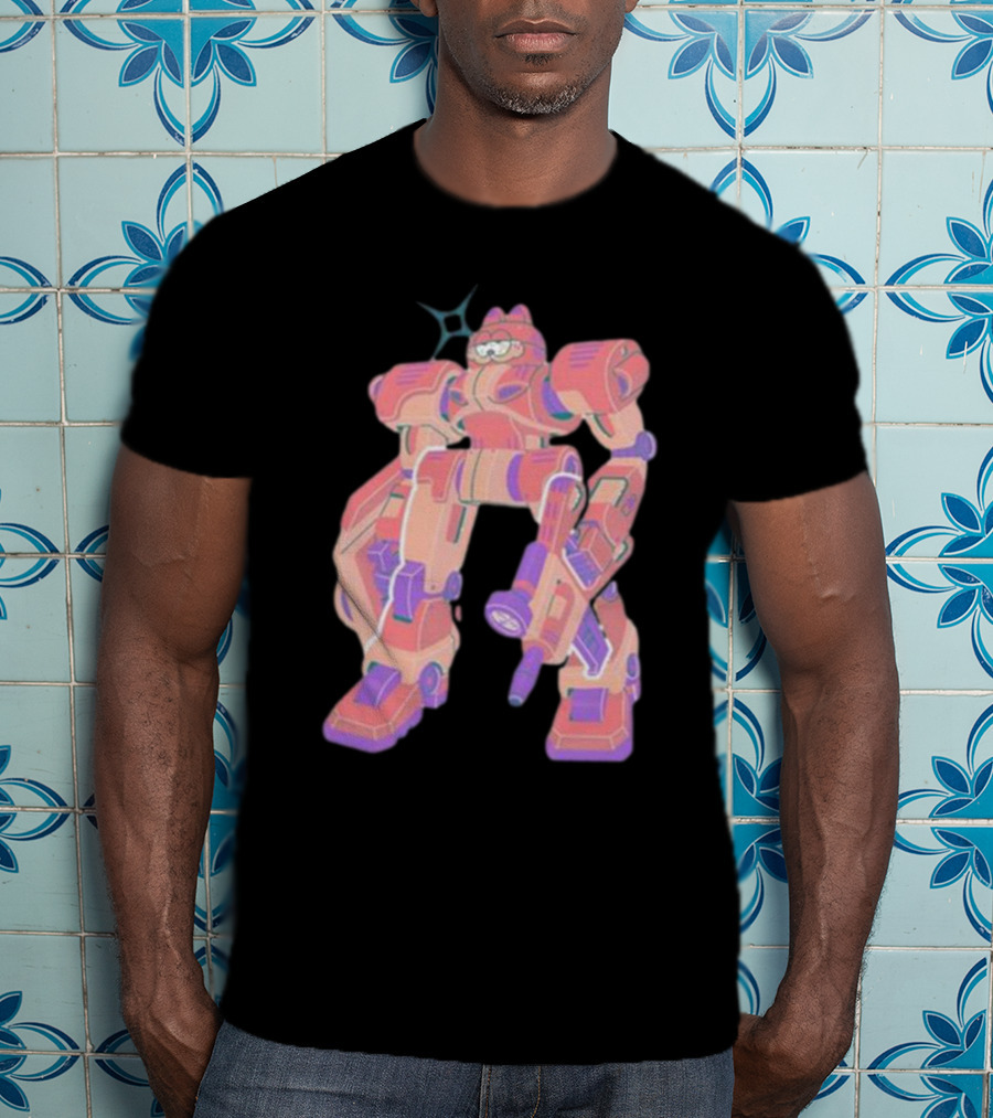 Aquiboni Garf Mecha Robot Fusion T-Shirt