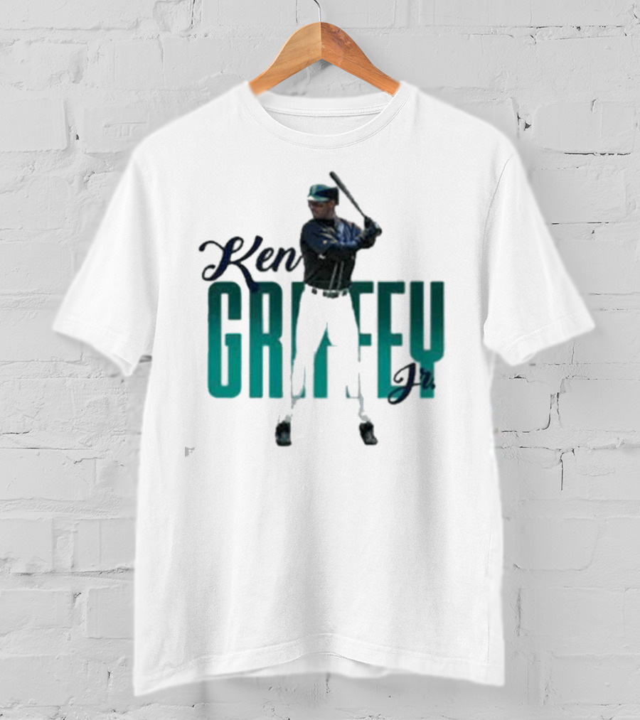 Ken Griffey Jr Seattle Mariners Iconic Baseball Legend T-Shirt