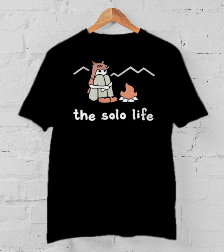Blooprint Gaming The Solo Life Campfire Adventure T-Shirt