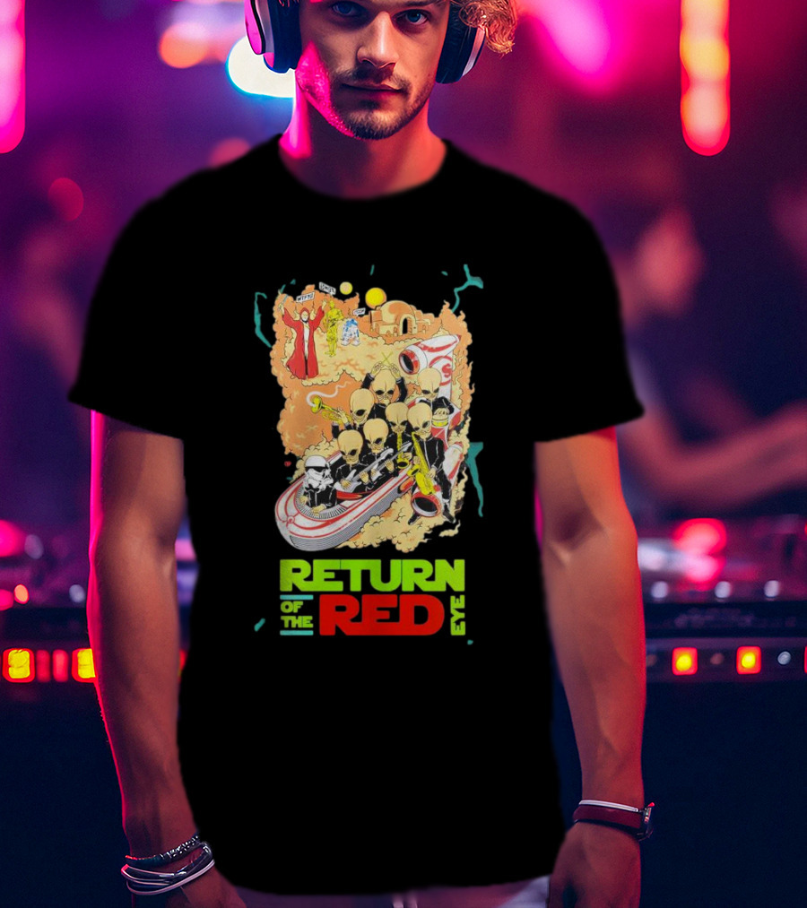 Slightly Stoopid Return Of The Red Eye Space Journey Adventure T-Shirt
