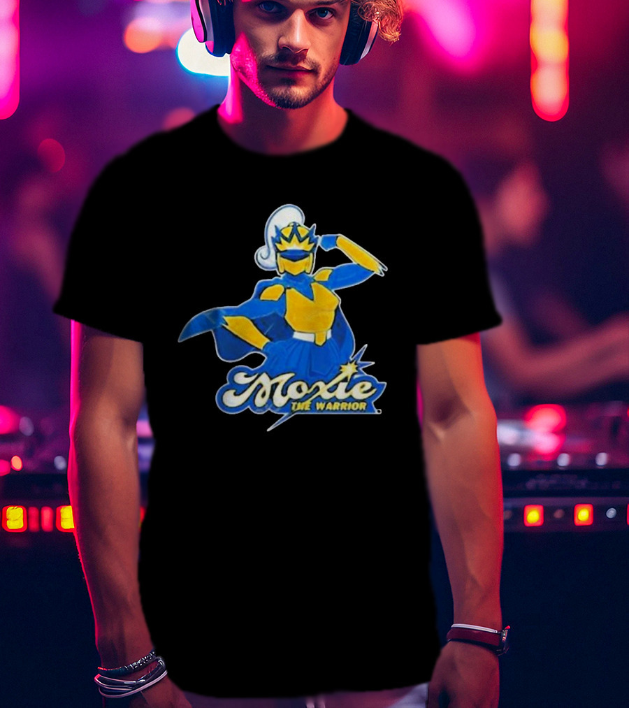Moxie The Warrior Superhero Driving Force Sports Store T-Shirt
