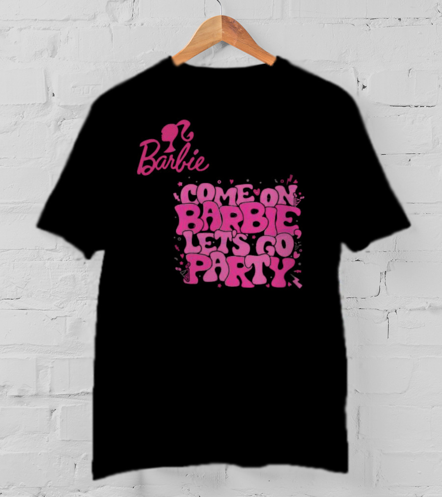 Come On Barbie Let's Go Party Groovy Barbie T-Shirt