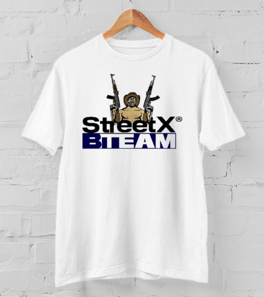 Streetx BTEAM Dual Gun Figure T-Shirt