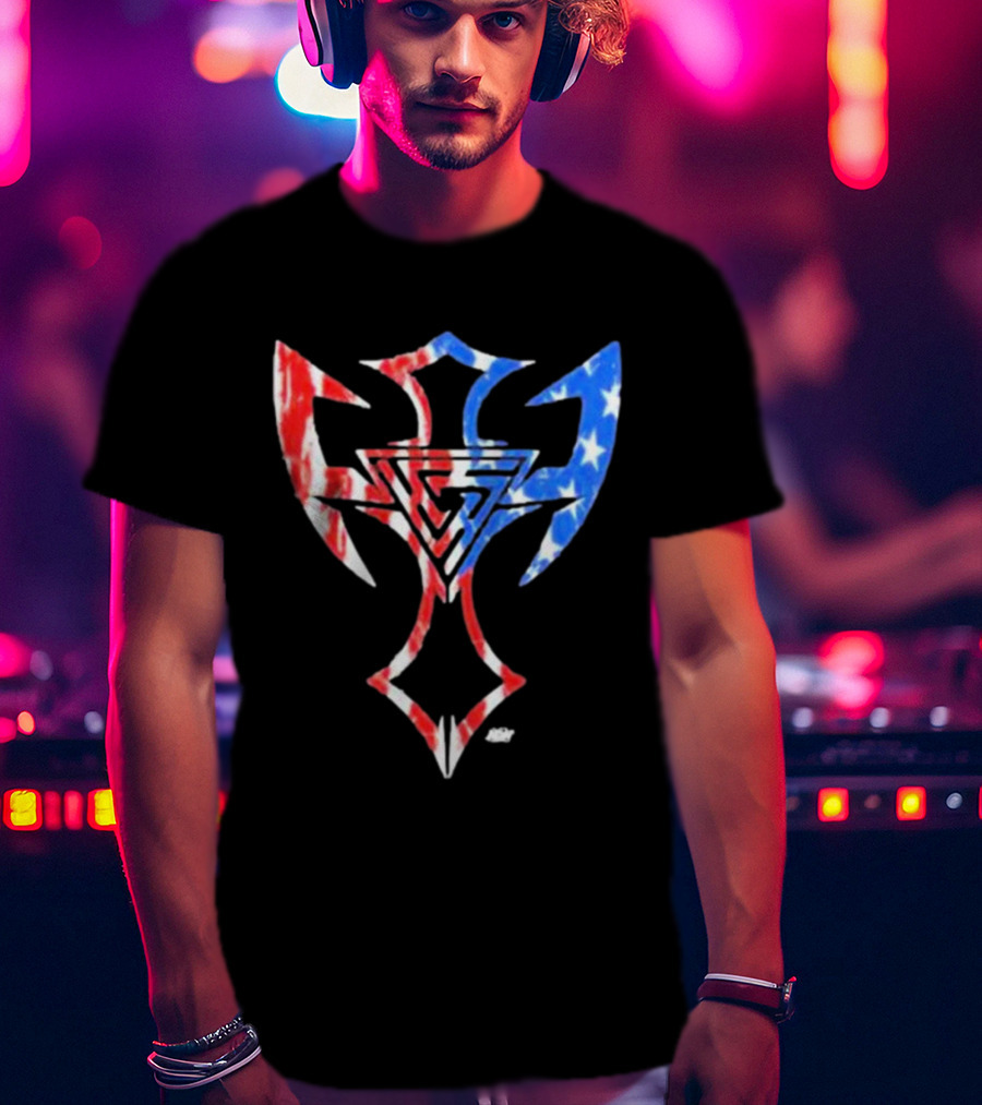 The Hardys American Flag Symbol USA T-Shirt