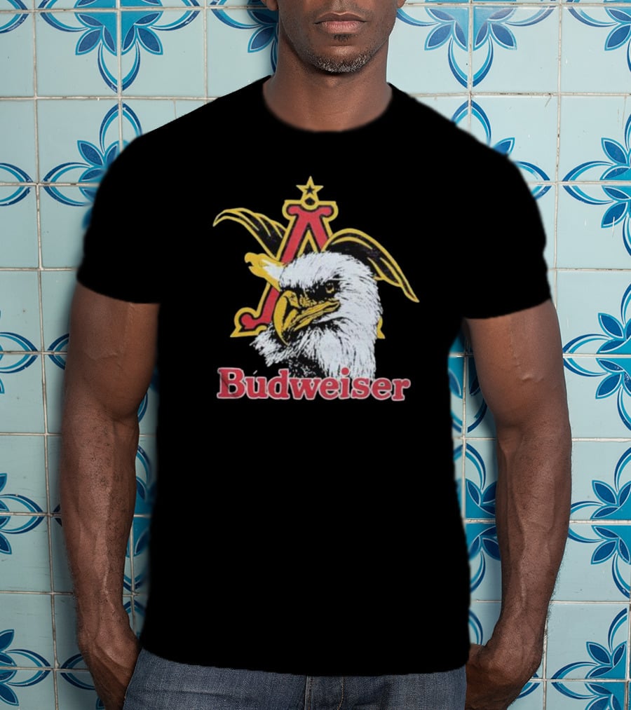 Budweiser Eagle With Star Emblem T-Shirt