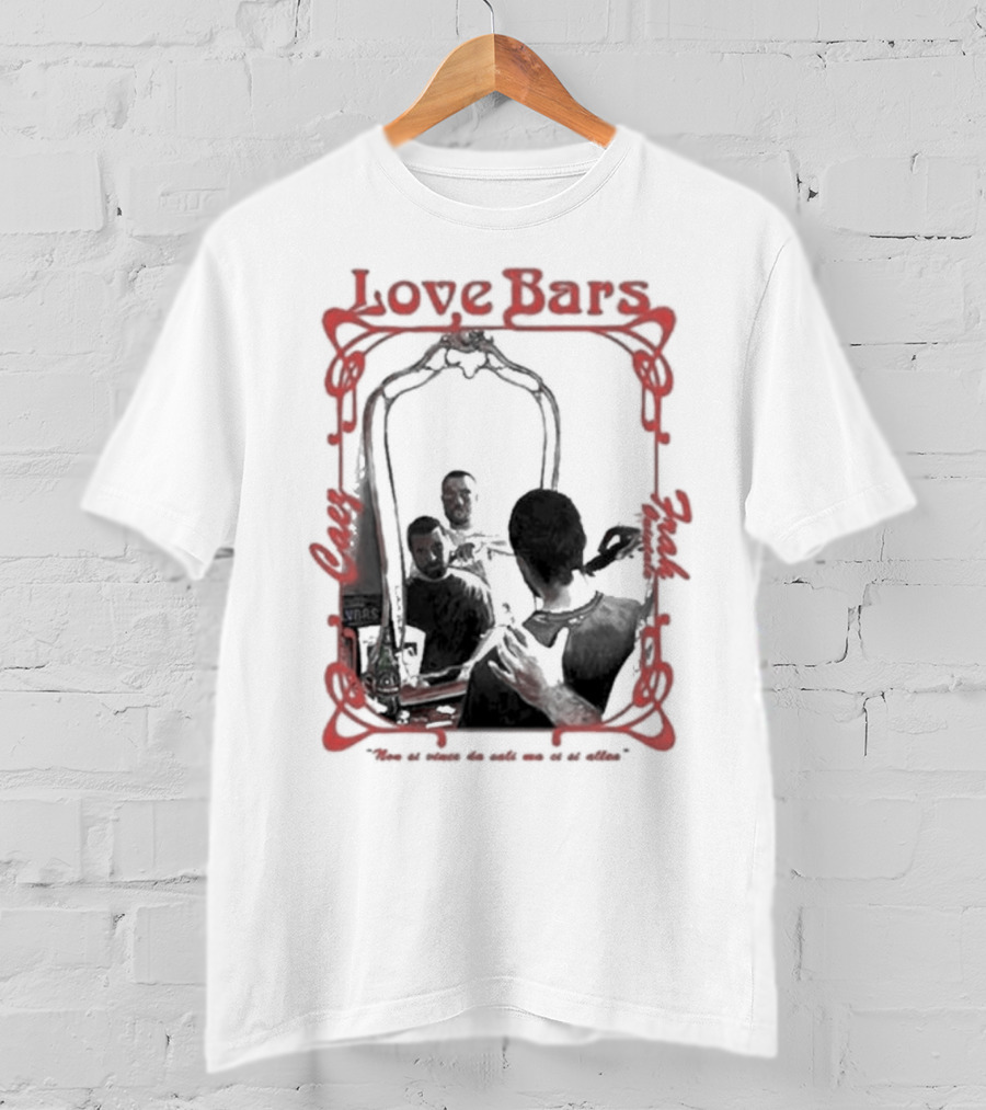 Love Bars Frah Quintale Mirror Reflection Snippet T-Shirt