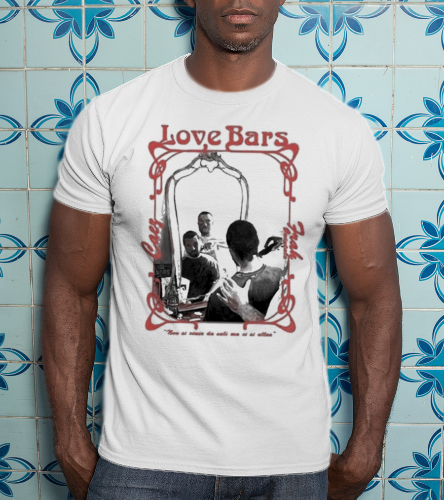 Love Bars Frah Quintale Mirror Reflection Snippet T-Shirt