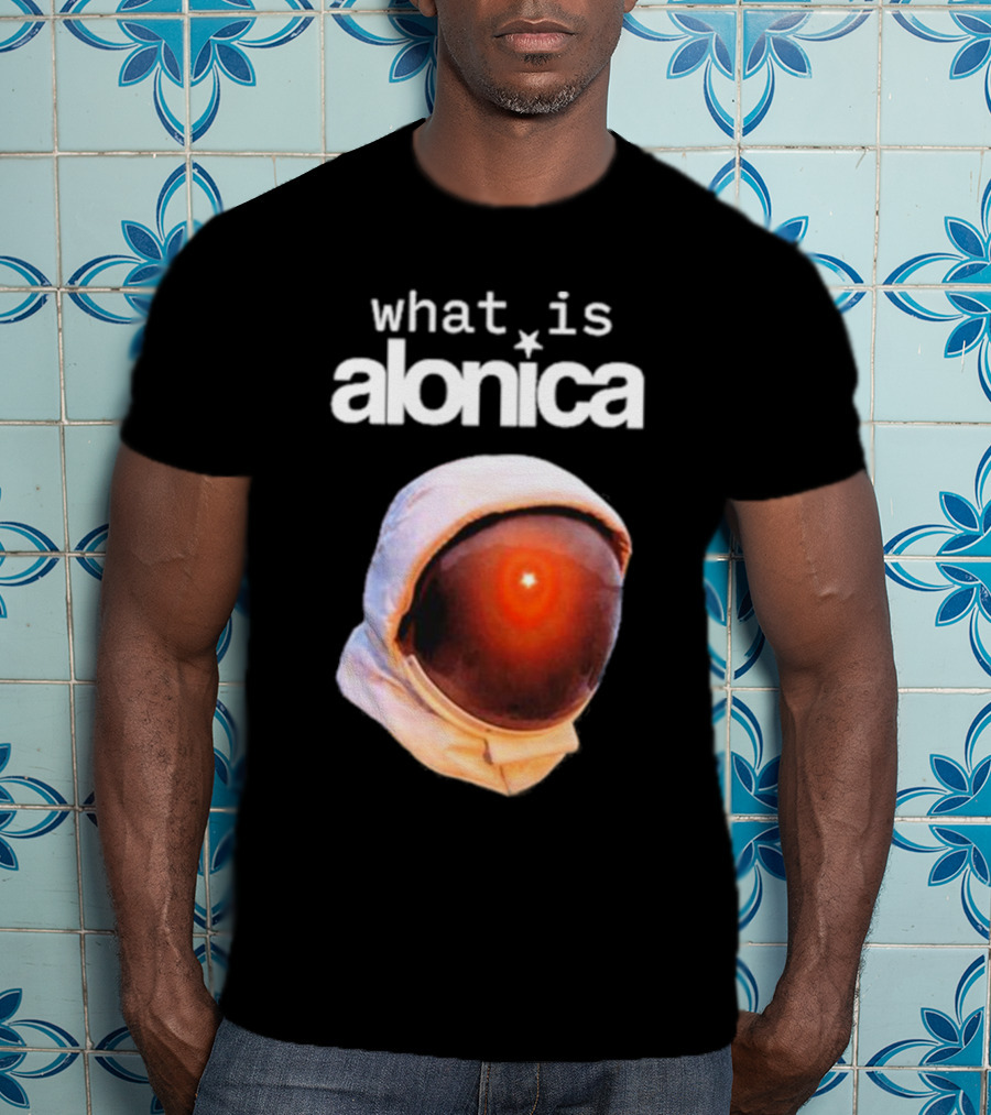 LANY What Is Alonica Spacesuit Reflective Visor Star T-Shirt