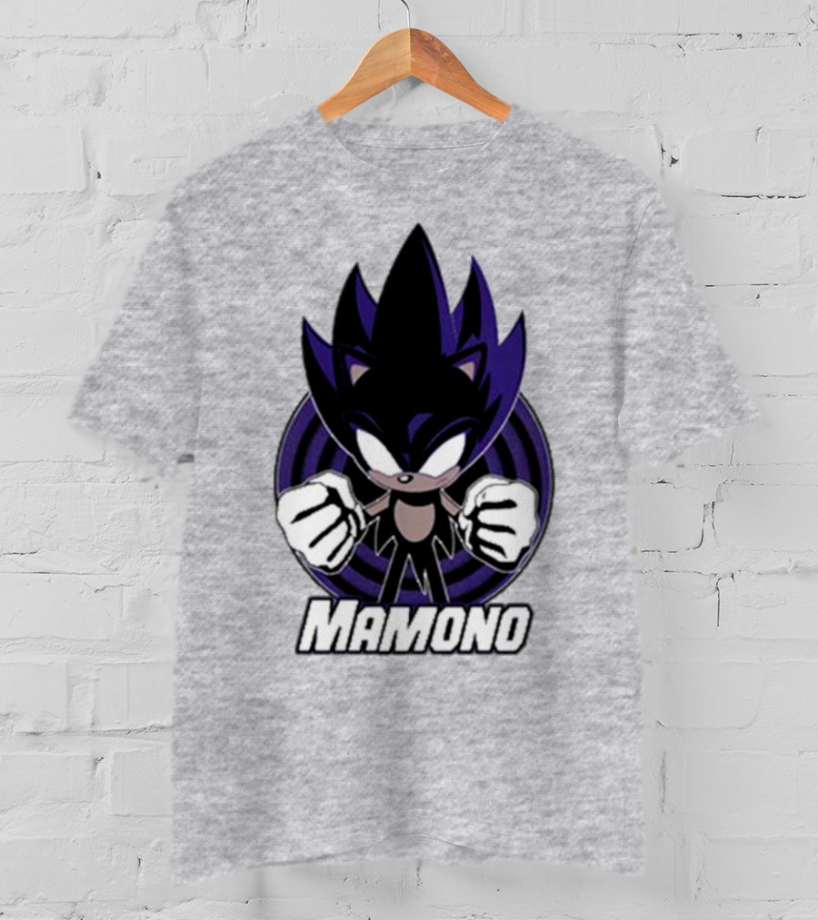 Mamono Dark Super Shadow Style Character T-Shirt