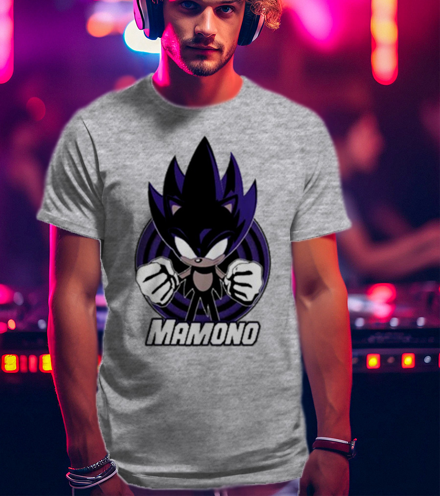 Mamono Dark Super Shadow Style Character T-Shirt