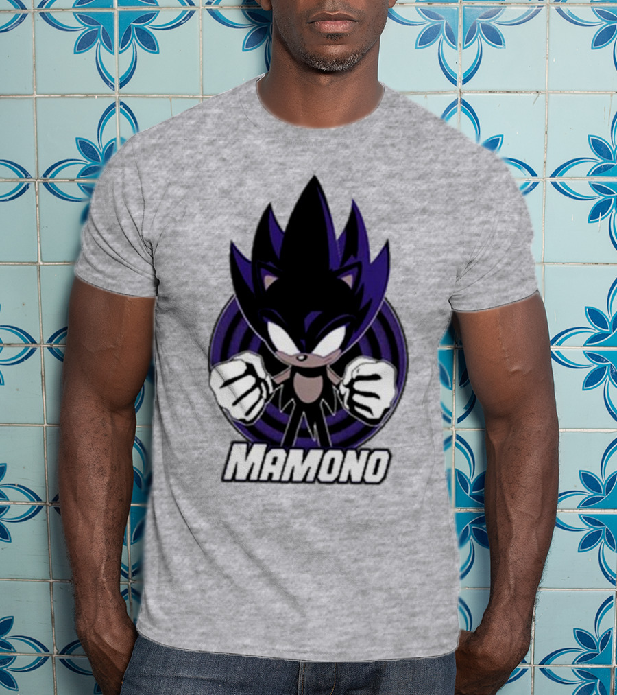 Mamono Dark Super Shadow Style Character T-Shirt