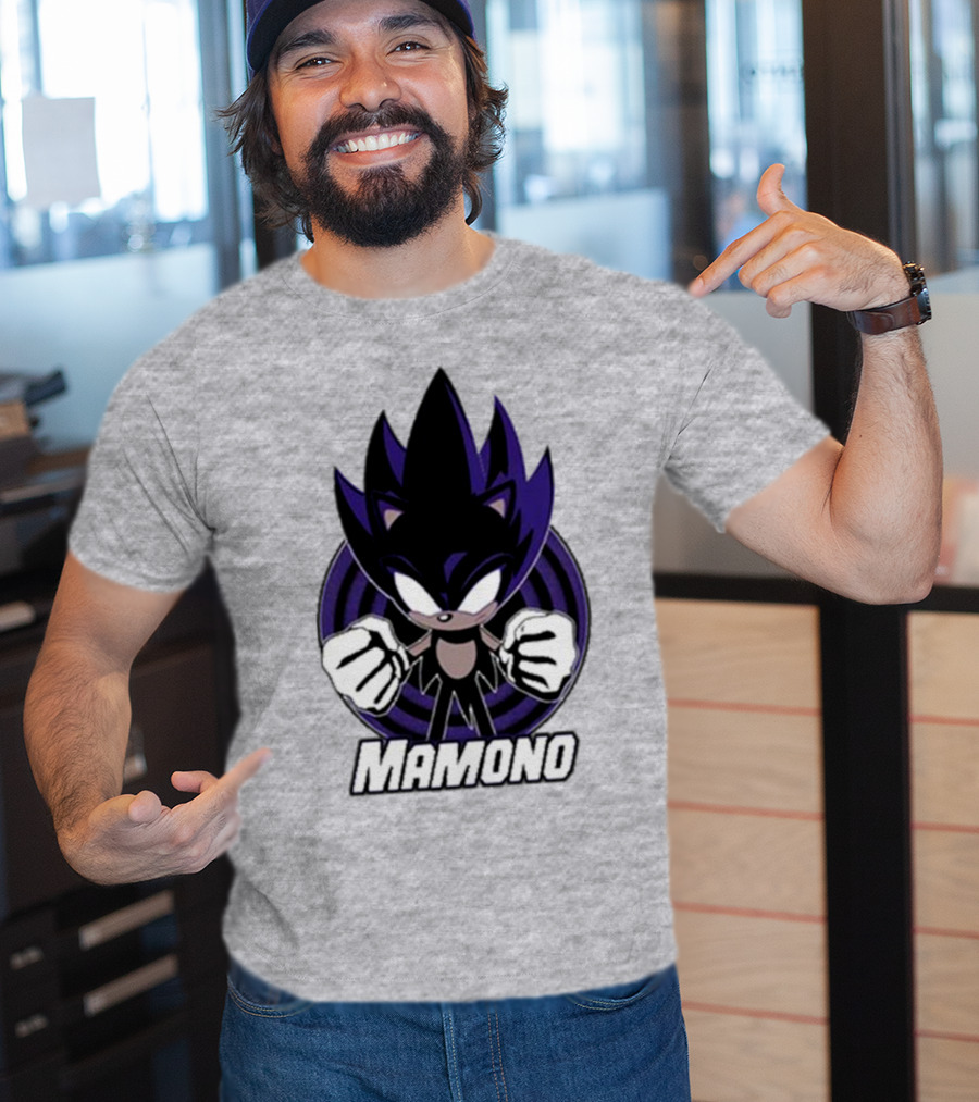Mamono Dark Super Shadow Style Character T-Shirt