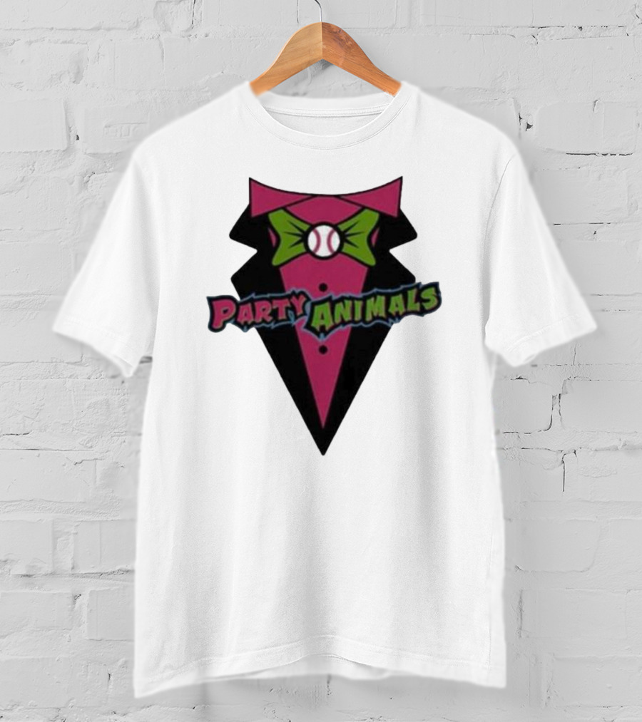 Party Animals Baseball Tuxedo T-Shirt