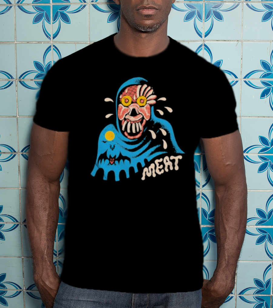 Meat Canyon Meathead Horror Masked Creature Monster T-Shirt