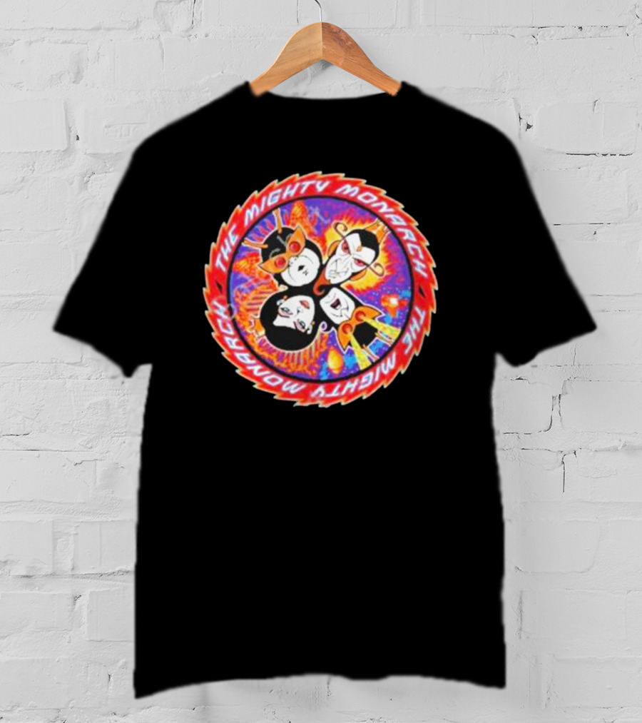 The Mighty Monarch Venture Bros Titmouse Animation Rock And Roll T-Shirt