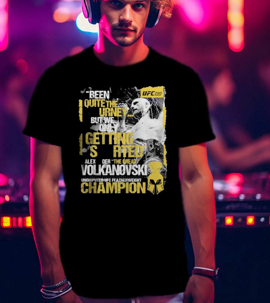 Alex The Great Volkanovski UFC 290 Undisputed Featherweight Champion T-Shirt