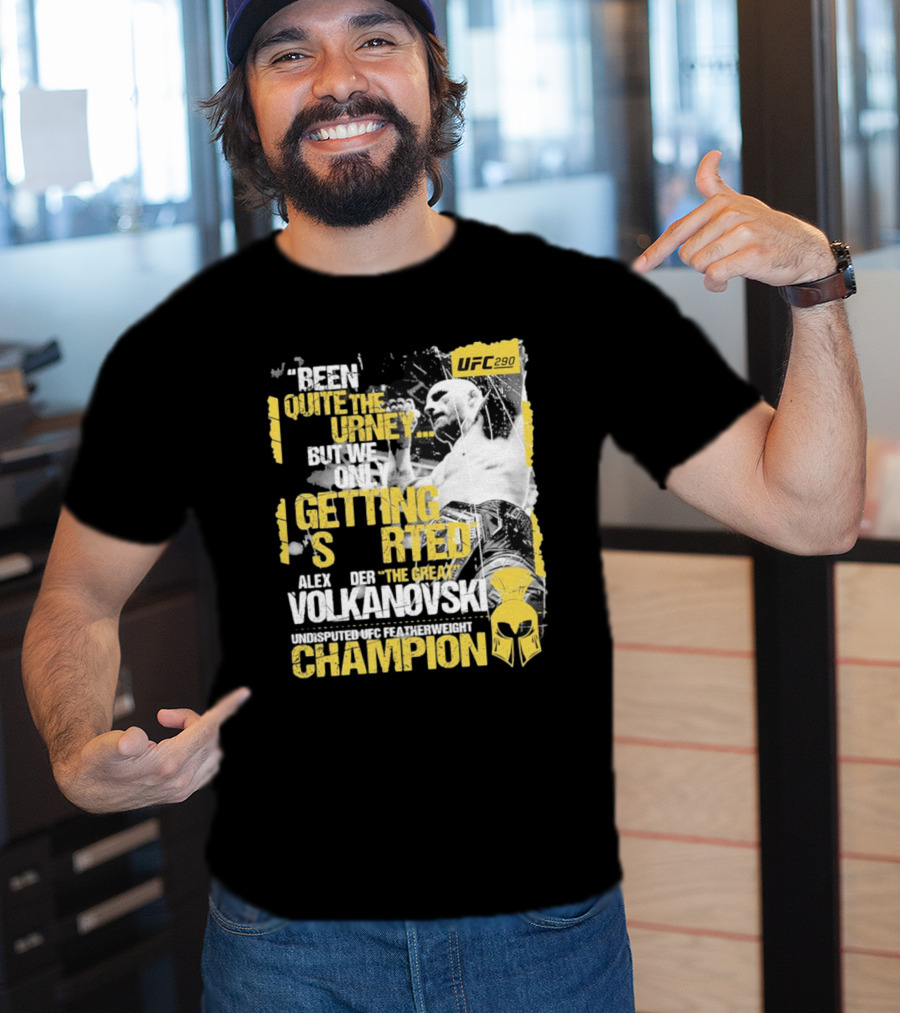 Alex The Great Volkanovski UFC 290 Undisputed Featherweight Champion T-Shirt