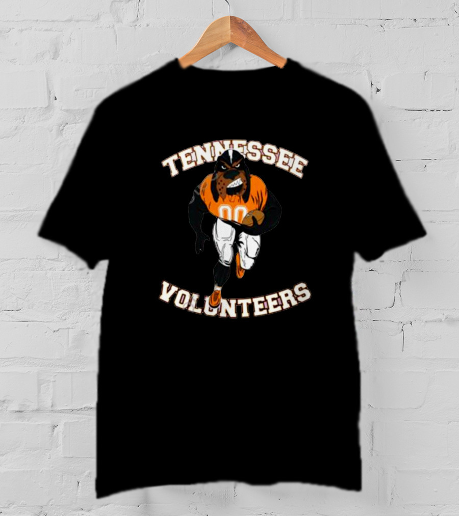 Tennessee Volunteers Football Mascot Running T-Shirt