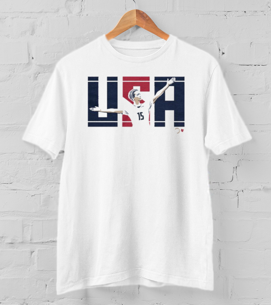 Megan Rapinoe USA 15 Iconic Pose USWNT Legend T-Shirt