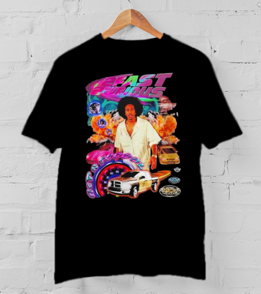2 Fast 2 Furious Act A Fool With Cars And Explosions T-Shirt