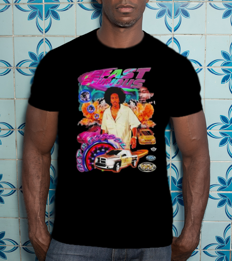 2 Fast 2 Furious Act A Fool With Cars And Explosions T-Shirt