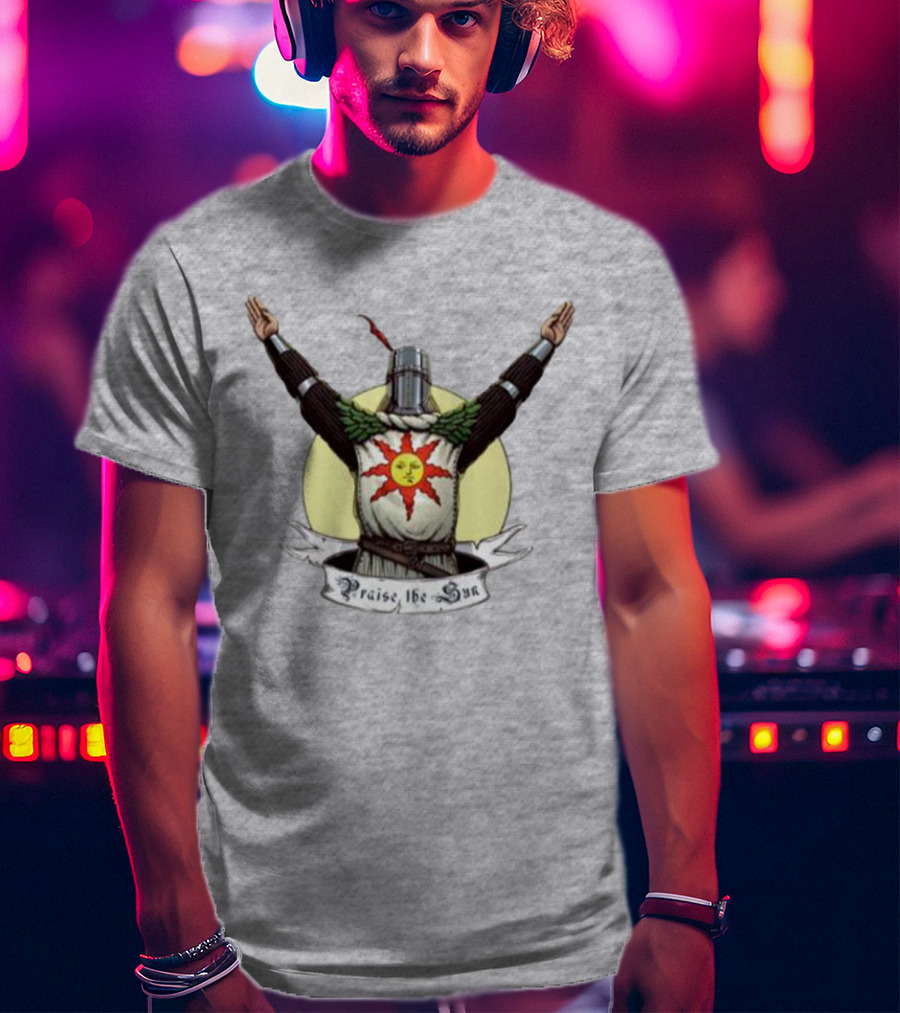 Dark Souls Praise The Sun Knight Heraldry T-Shirt