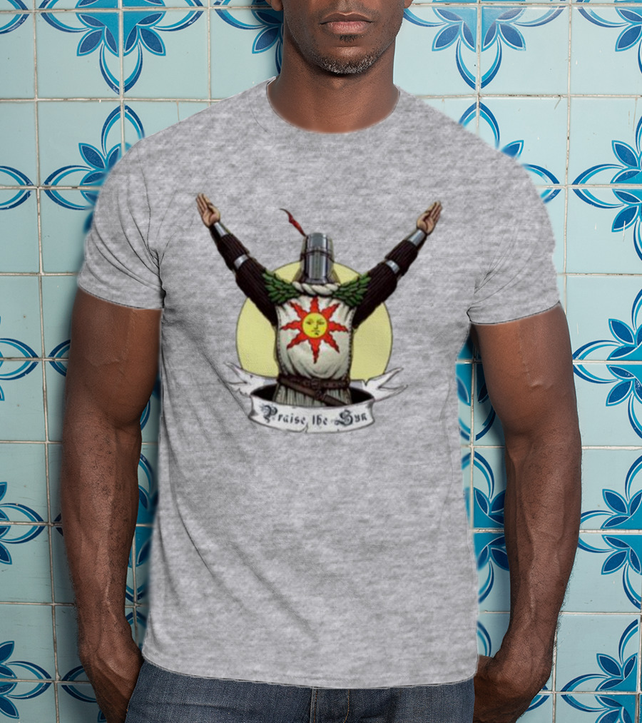 Dark Souls Praise The Sun Knight Heraldry T-Shirt