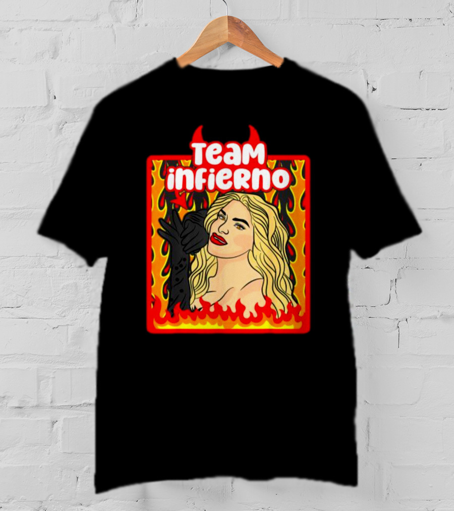 Team Infierno Wendy Guevara Latina Flames T-Shirt