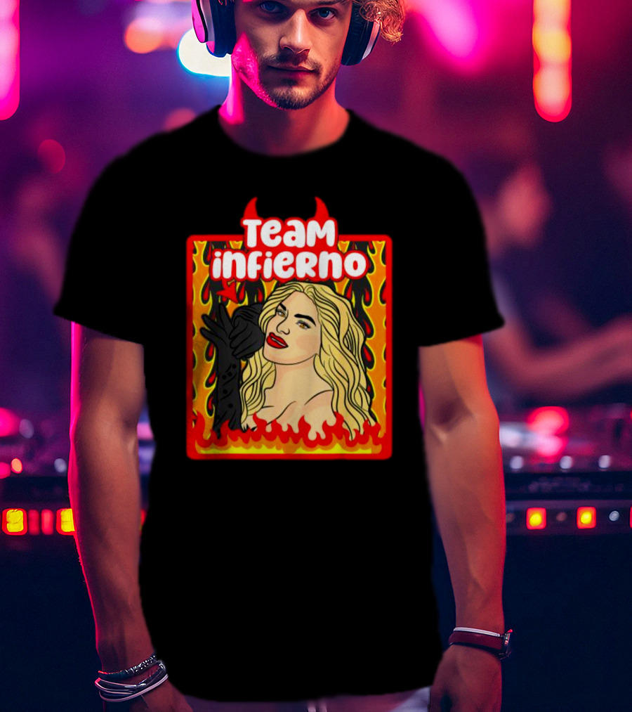 Team Infierno Wendy Guevara Latina Flames T-Shirt