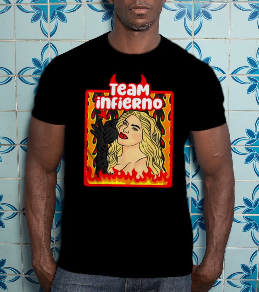 Team Infierno Wendy Guevara Latina Flames T-Shirt