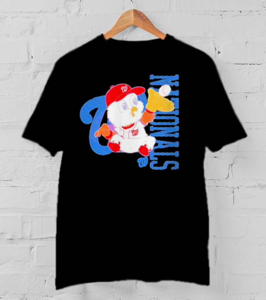 Washington Nationals Infant Mascot Logo Baseball T-Shirt